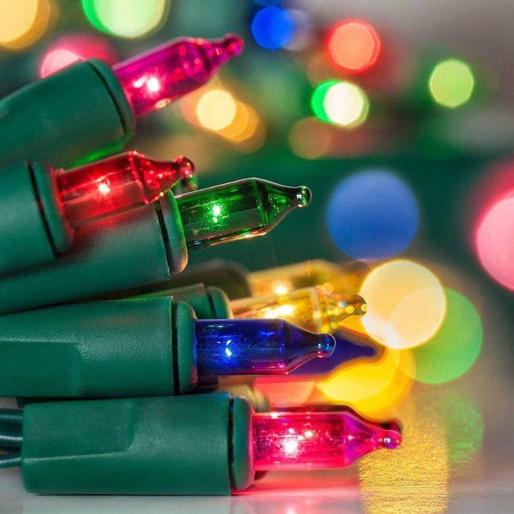 100 X 2 Light String to String Multi Color Light Set